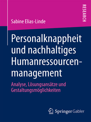 cover image of Personalknappheit und nachhaltiges Humanressourcenmanagement